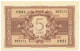 5 LIRE BIGLIETTO STATO ATENA LUOGOTENENZA UMBERTO CAVALLARO 23/11/1944 FDS - Otros