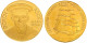 Goldmedaille O.J. Von Holl, Auf Den Kapitän Gorch Fock (1880-1916). Brb. V.v. Mit Kapitänsmütze Der S.M. Wiesbaden/Segel - Ohne Zuordnung
