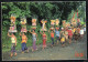 2 CPM -  BALI - Duck  Shepherd  UBUD -  A Procession To The Temple -  Timbres Au Dos Des 2 Cartes - Indonesië