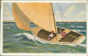 W.S.S.B. 1910s POSTCARD -  KIDS & BOAT & FLOWERS  - N. 5951 (5436) - Feiertag, Karl