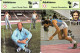 GF1895 - FICHES RENCONTRE - ROBERT BOBIN - PIERRE COLNARD - JEAN CLAUDE PERRIN - FRANCIS DEMARTHON - Athlétisme
