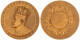 Bronzemedaille 1929 Von Baraschi Und Demian. Auf Das Unter Ferdinand Entstandene "Großrumänien". 70 Mm. Vorzüglich/Stemp - Roemenië