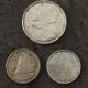 LOT 3 * MONNAIES ARGENT CANADA 25 Cents 1965 10 Cents 1940 1953 (référence Lot N°26) / SILVER - Canada