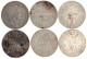 6 X 1 Gulden: 2 X 1838, 1840, 1844, 1845, Baden 1837. Meist Sehr Schön - Gold Coins