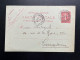 10c SEMEUSE ENTIER CARTE POSTALE / CONVOYEUR CHATEAUMEILLAN A ST AMAND MONT ROND / POUR CARCASSONNE AUDE / 1904 - Precursor Cards