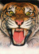 Animaux - Fauves - Tigre - Tiger - Art Peinture - Sa Majesté Le Tigre - Illustration De Henri Galeron - CPM - Voir Scans - Tigri