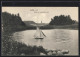 AK Plön I. H., Blick Von Der Grossen Insel Mit Segelboot  - Ploen