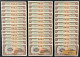 Bank Of Communications, 38x 10 Yuan 1941. Fortlaufende KN. D608663 - D608700, Mit Original Banderole. II+, Etwas Wellig  - China