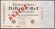 500 Mark 7.7.1922 - 1.1.1923. Mit Rotaufdruck „Muster“ Und „Musterabdruck - Wertlos“ Auf Vs., Serie D. III. Rosenberg 71 - Sonstige & Ohne Zuordnung