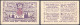 Carl Crave, Haushalts-Artikel, 50 Pfg. 1921. Druck Violett. II-III. Tieste 3565.030.15. - [11] Local Banknote Issues