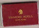 Boîte D'Allumettes - STANFORD HOTEL - HONG KONG - Boites D'allumettes