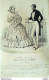 Gravure De Mode Costume Parisien 1838 N°3566 Costume D'homme Gilet Piqué - Radierungen