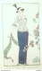 Gravure De Mode Costume Parisien 1912 Pl.03 BARBIER George Blouse - Etsen