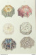 Gravure De Mode Costume Parisien 1912 Pl.09 ANONYME Ombrellles - Radierungen