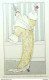Gravure De Mode Costume Parisien 1913 Pl.050 DAMMY Robert-Manteau Velours - Etsen
