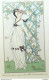 Gravure De Mode Costume Parisien 1913 Pl.059 DAMMY Robert Robe En Crêpe - Etchings