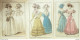 Gravures De Mode Costume Parisien 1826 Lot 24 9 Pièces - Etchings