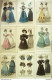 Gravures De Mode Costume Parisien 1826 à 1829 Lot 26 9 Pièces - Eaux-fortes