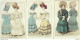 Gravures De Mode Costume Parisien 1829 Lot 27 9 Pièces - Radierungen