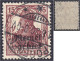 15 Pf. Freimarke 1920, Gestempelt, Farbe ,,b" (dunkelbraunpurpur), Geprüft Dr. Petersen BPP. Mi. 200,-€ Michel 3 X B. - Memelgebiet 1923