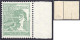 12 Pf. Arbeiter 1947, Postfrische Probedruck (dunkelgelbgrün), Geprüft Schlegel BPP. Mi. 150,-€ Michel 947 P. - Other & Unclassified