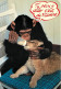 Animaux - Singes - Chimpanzé - Carte à Message - Biberon - Lionceau - CPM - Voir Scans Recto-Verso - Singes