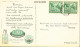 CP Carte Publicitaire Ionyl Chypre Château Kyrenia YT N°135 Chypre Cyprus Georges VI CAD Nicosia 26 DE 5? - Chypre (...-1960)