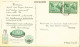 CP Carte Publicitaire Ionyl Chypre Château Kyrenia YT N°135 Chypre Cyprus Georges VI CAD Nicosia 26 DE 5? - Zypern (...-1960)