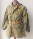 Giaccone Da Campo Cinturone  Ten. Col. Alpini Anni '70 Mostreggiato Originale - Uniforms