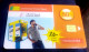 Egypt , Rare Menatel / Telecoms Egypt  Prepaid Phone Card.value 50 Pounds + 50% Discount - Egypt