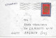 40º Congresso Eucaristico Internazionale 1973 -25 L. - Emblema - ISOLATO IN TARIFFA STAMPE-1973-SU BUSTA  VIAGGIATA - Storia Postale