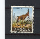 ANGOLA - Y&T N° 371° - Perfin - Perforé - Antilope Bubale - Angola