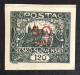 1920 Poland Eastern Silesia Czechoslovakia - Hradcany At Prague Overprint SO 120 - Unused ( Mint Hinged) - Schlesien