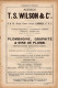 PUB 1921 - Pompes à Vin & D'arrosage Bonard 21 Beaune, Plomb Graphite TS Wilson Londres - Pubblicitari