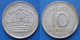 SWEDEN - Silver 10 öre 1955 TS KM# 823 Gustav VI Adolf (1950-1973) - Edelweiss Coins - Suède