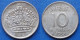 SWEDEN - Silver 10 öre 1958 TS KM# 823 Gustav VI Adolf (1950-1973) - Edelweiss Coins - Suède