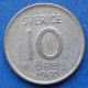 SWEDEN - Silver 10 öre 1960 TS KM# 823 Gustav VI Adolf (1950-1973) - Edelweiss Coins - Suède