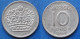 SWEDEN - Silver 10 öre 1961 U KM# 823 Gustav VI Adolf (1950-1973) - Edelweiss Coins - Suède