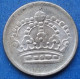 SWEDEN - Silver 10 öre 1962 U KM# 823 Gustav VI Adolf (1950-1973) - Edelweiss Coins - Suède