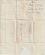 Schweiz Suisse 1834: Trockensiegel-Faltbrief Mit Rund-Stempel BASEL 13 DEZ 1834 (rot Rouge)  Nach Solothurn - ...-1845 Préphilatélie