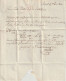 Schweiz Suisse 1834: Trockensiegel-Faltbrief Mit Rund-Stempel BASEL 13 DEZ 1834 (rot Rouge)  Nach Solothurn - ...-1845 Préphilatélie