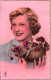 FANTAISIE - Femme - Femme Blonde Avec Des Fleurs - Chemise - Carte Postale Ancienne - Femmes
