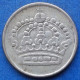 SWEDEN - Silver 25 öre 1952 TS KM# 824 Gustav VI Adolf (1950-1973) - Edelweiss Coins - Suède