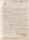 Año 1810  Prefilatelia  Carta A Lesaca  Marcas Pamplona Navarra  Y Porteo Escrito 7 - ...-1850 Prephilately