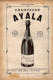 PUB 1921 - Vins De Bourgogne L Violland Pécot & Louis Beaune & Pommard, Champagne AYALA Chateau D'Ay - Pubblicitari