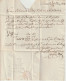 Schweiz Suisse 1834: Siegel-Faltbrief Mit Rund-Stempel BASEL 8 JANV 1834 (rot Rouge) Nach Solothurn - ...-1845 Prefilatelia