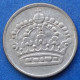 SWEDEN - Silver 25 öre 1959 TS KM# 824 Gustav VI Adolf (1950-1973) - Edelweiss Coins - Suède