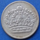 SWEDEN - Silver 50 öre 1957 TS KM# 825 Gustav VI Adolf (1950-1973) - Edelweiss Coins - Suède