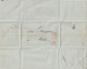 Schweiz Suisse 1845: Faltbrief Mit Rund-Stempel BASEL 31 MAR 1845 (Stempelfarbe Rot Couleur D'oblitération Rouge)>Wohlen - ...-1845 Voorlopers