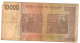 ZIMBABWE P72 10000 Or 10.000 DOLLARS 2008  #AA    VG-F - Simbabwe